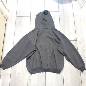 Speedy USA Gray Kangaroo Pocket Hoodie Pullover Large